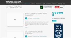Desktop Screenshot of curvedicrescita.com